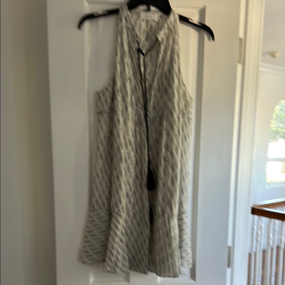 Elegant Black and White Women's Top